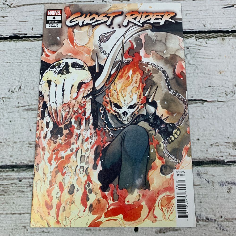 Marvel Ghost Rider #4 LGY#247 Peach MomoKo Variant Edition Comic Book Limited‎